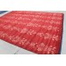 RST04 Gorgeous Hot Red Colored Tibetan Area Rug 9' x 12' Handmade in Nepal